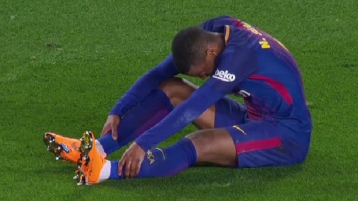Nelson Semedo blessé face à Girona